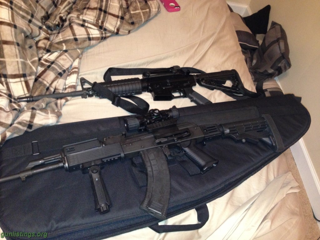 Rifles Ak 47 WASR 10/63 Loaded