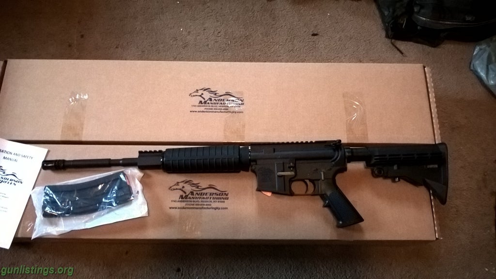 Rifles Anderson Flat Top M4 Ar15