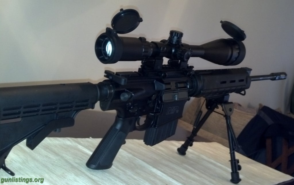 Rifles AR-10 .308/7.62x51 NATO Sniper System - S&W M&P10+AMMO