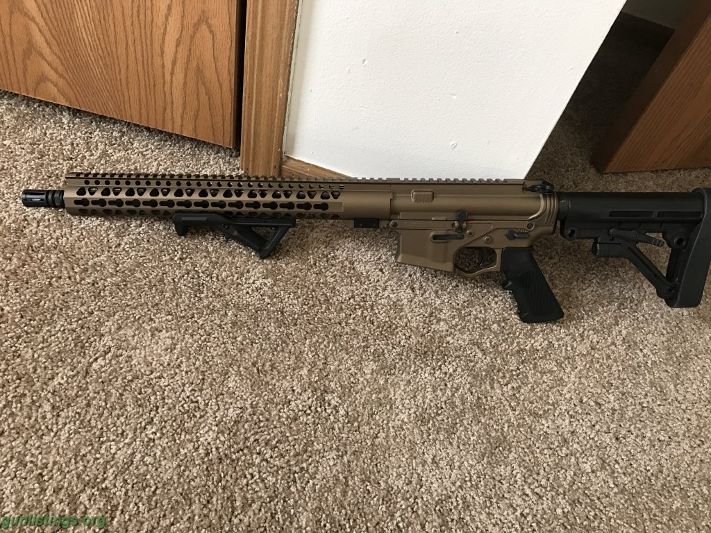 Rifles AR-15 223/556 BURNT BRONZE CERAKOTE