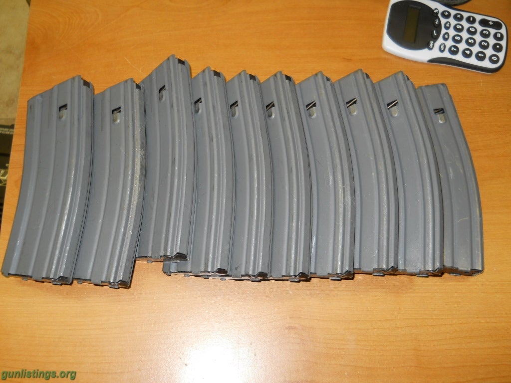 Rifles AR-15 30 Round Steel Mags