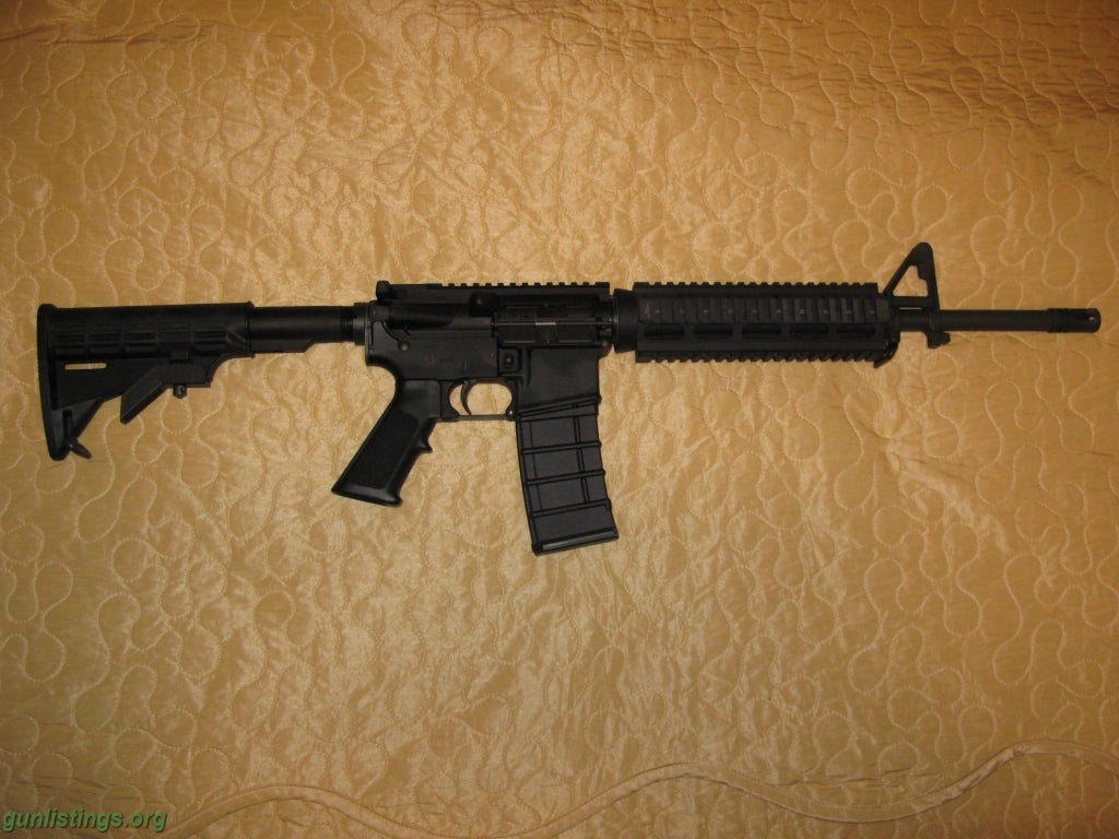 Gunlistings.org - Rifles AR15 - Armalite M15 .223 - Quad Rail -Like New ...