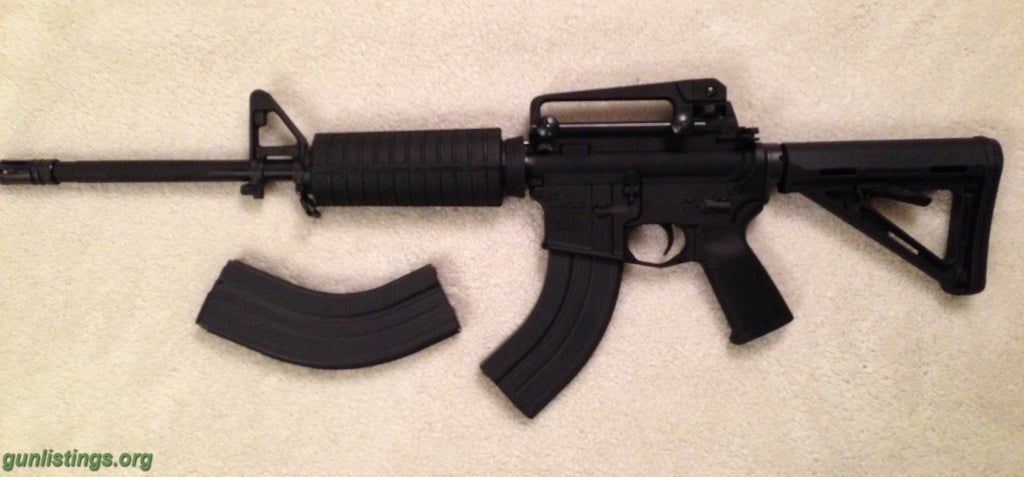 Rifles AR-15 Carbine, 7.62x39mm PSA W/Magpul MOE Furniture