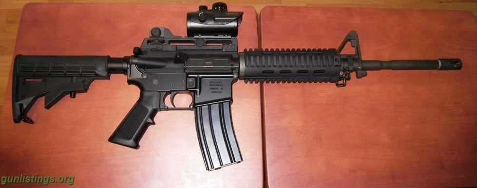 Rifles AR-15 With BSA Red Dot Scope