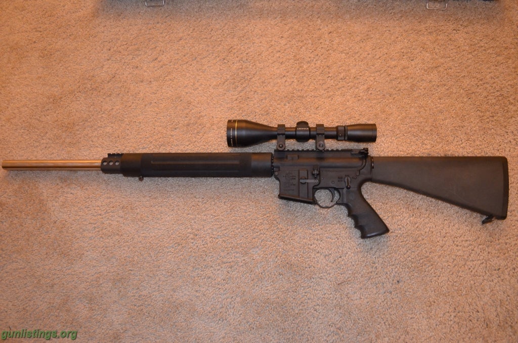 Rifles AR 15 Rock River Arms With Leupold Scope