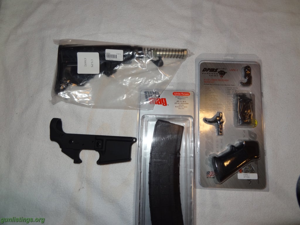 Rifles AR 15 Complete Lower Package