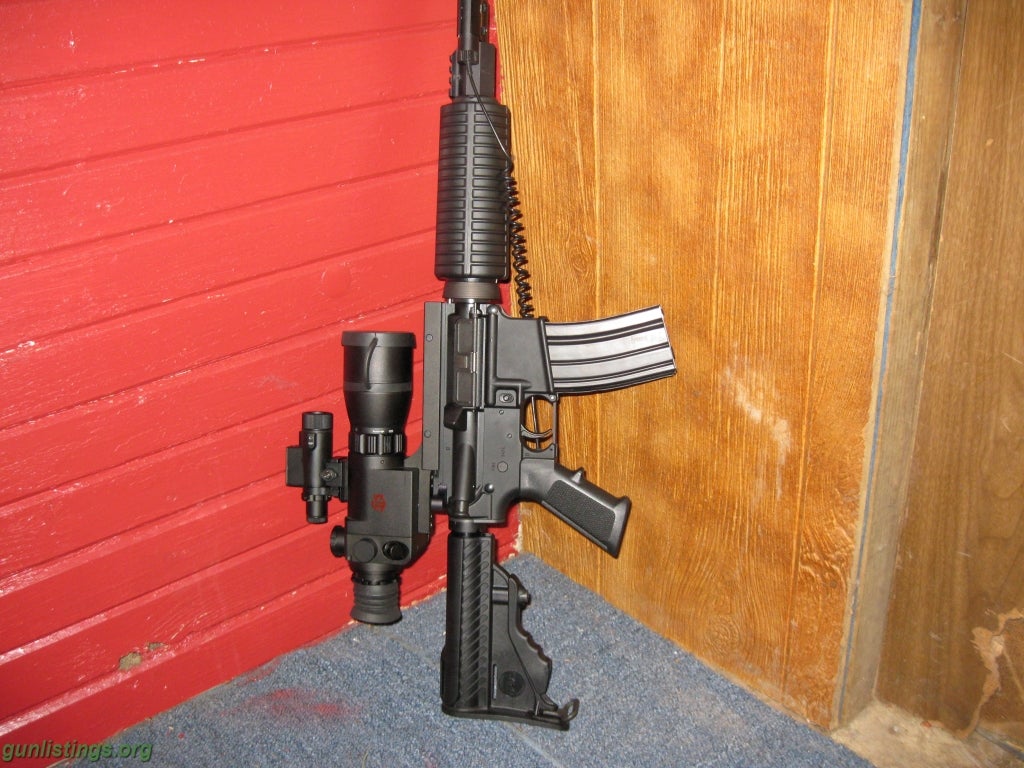 Rifles AR 15 WITH NIGHT VISION SCOPE