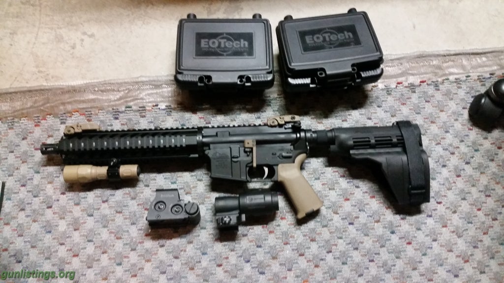 Rifles AR Pistol Plus Eotech Set