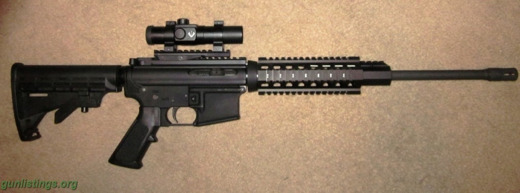 Rifles AR With DPMS Slick Side Upper