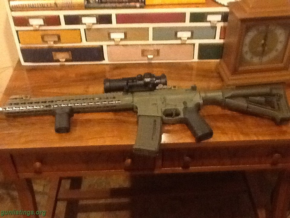 Rifles Armalite AR15 With Burris AR332 Scope