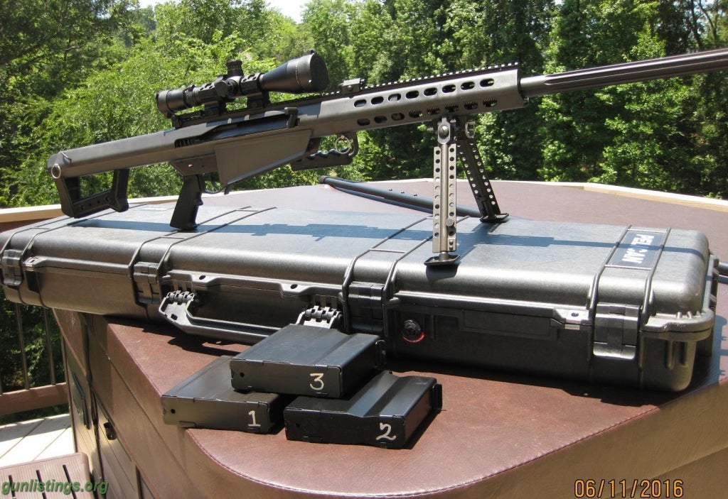 Rifles Barrett M82A1 .50 Cal