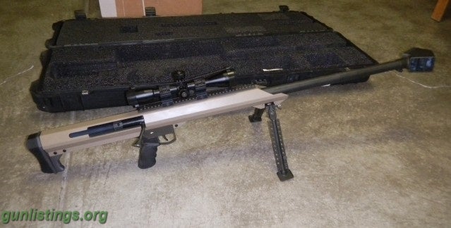 Gunlistings.org - Rifles Barrett M99 50 BMG FDE - FNH FS200 .223 / 5.56