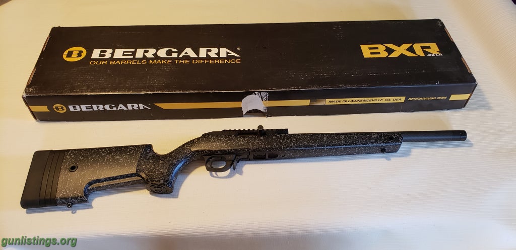 Rifles Bergara BXR Carbon .22LR Rifle