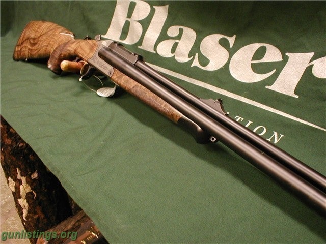 Rifles Blaser D99 Luxus Duo,243 X 20Ga X 20Ga, Right Hand