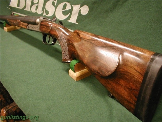 Rifles BLASER S2 DOUBLE RIFLE, R H,LUXUS (REDUCED)