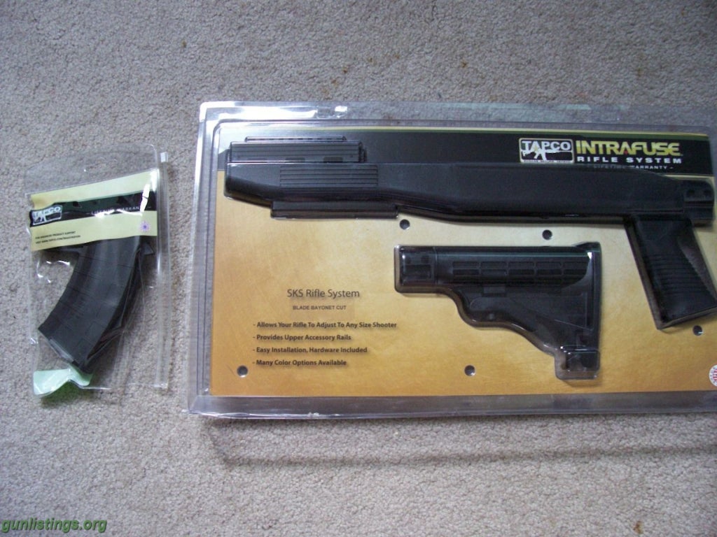 Rifles Brand New In Package Tapco SKS Stock & Magazine