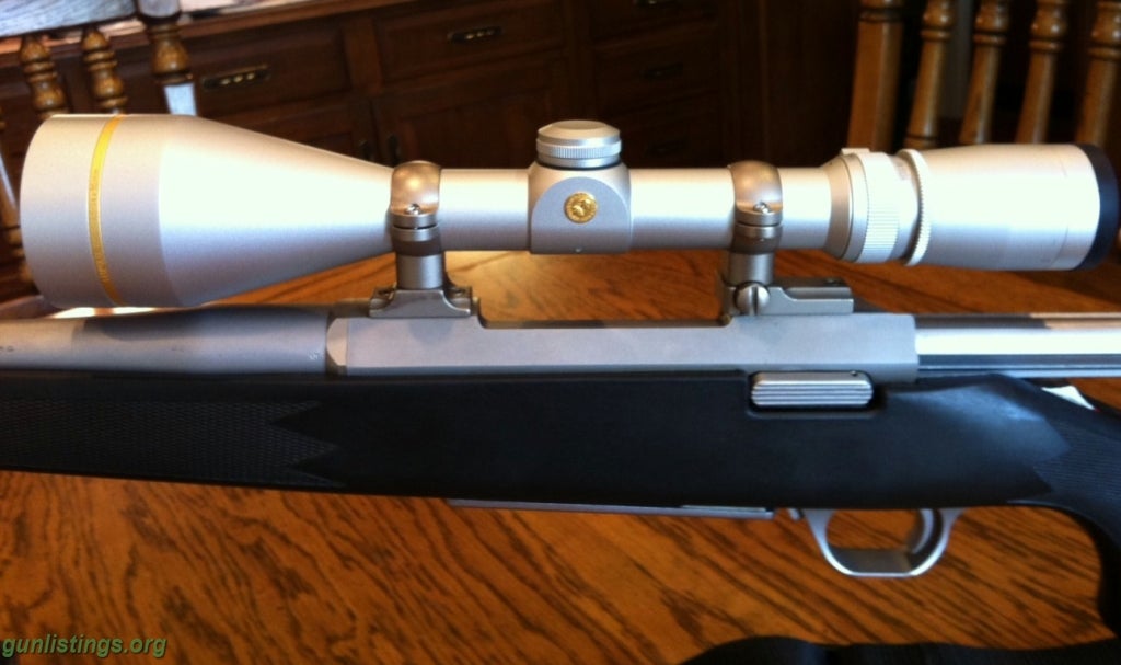 Rifles Browning 7mm Rem Mag Stainless Stalker W/ Leupold Scope