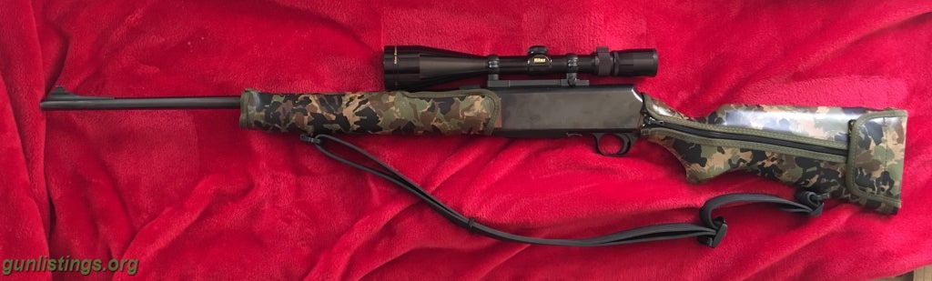 Rifles Browning Bar Rifle With Nikon Monarch Scope