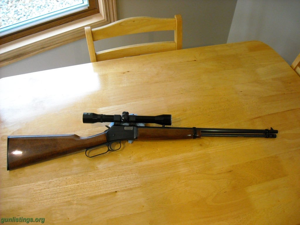 Rifles Browning BL-22 Lever Action With Scope