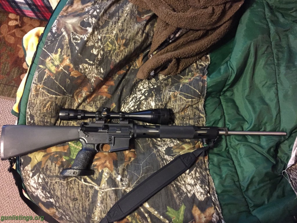 Rifles Bushmaster 223 With 24 Inch Stainles Barrel