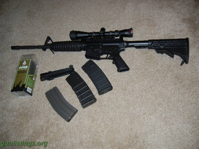 Rifles Bushmaster M4-A3/Ammo