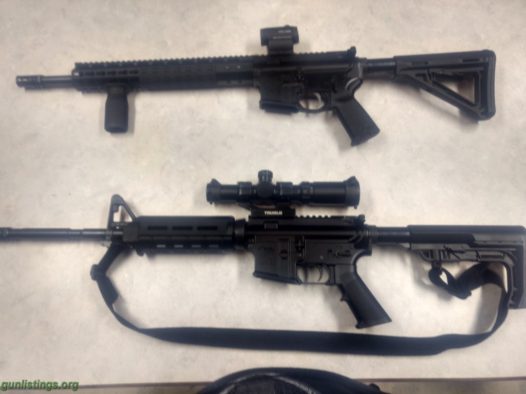 Rifles Choice Of 2 AR-15 $500