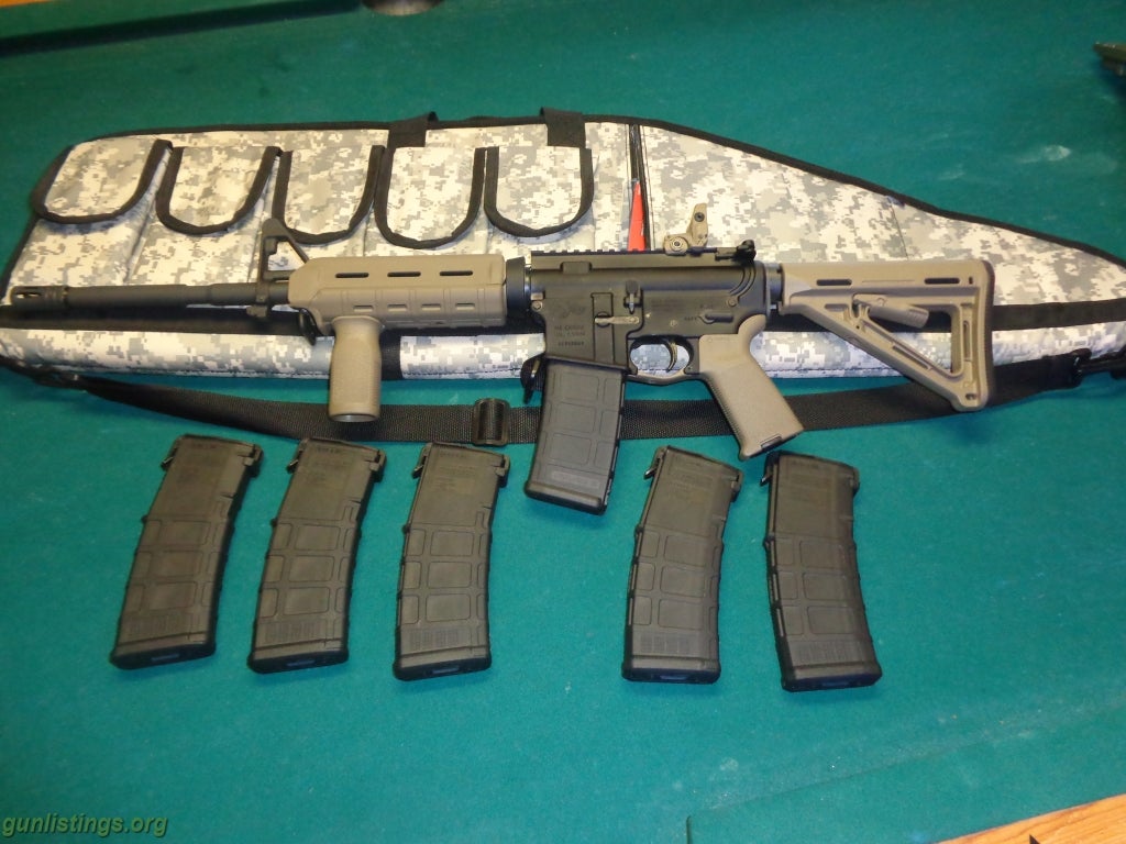 Rifles Colt AR-15 LE6920 Magpul (LE6920MP-LDE) With Extras