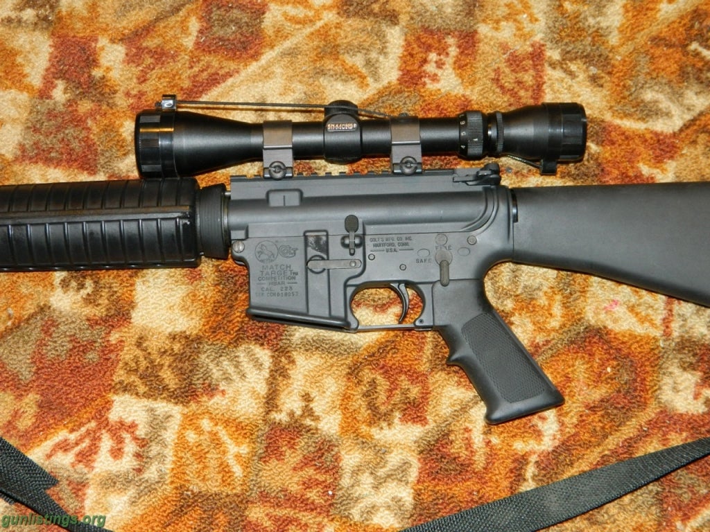 Rifles Colt AR15 Match Target Model MT6700