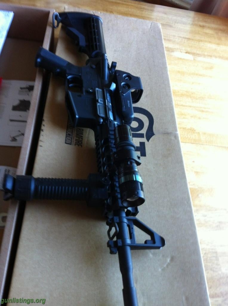 Rifles Colt M4 Ops Tactical Rimfire W/ EOTech 552