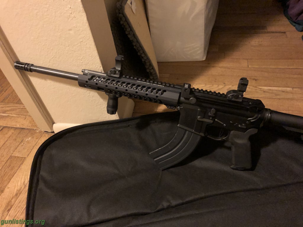 Rifles Custom 7.62x39 AR + Accessories