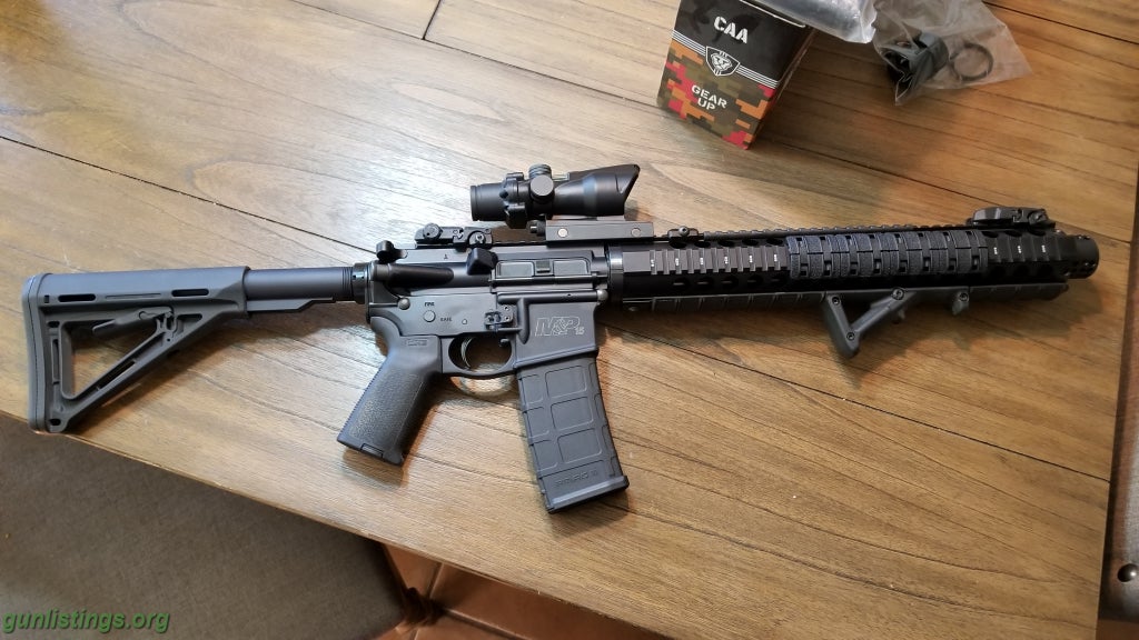 Rifles Custom AR15 Rifle W/ ACOG