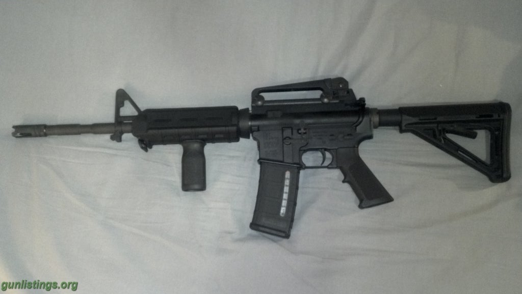 Rifles Custom Bravo Company Manufacturing AR 15 With MAGPUL