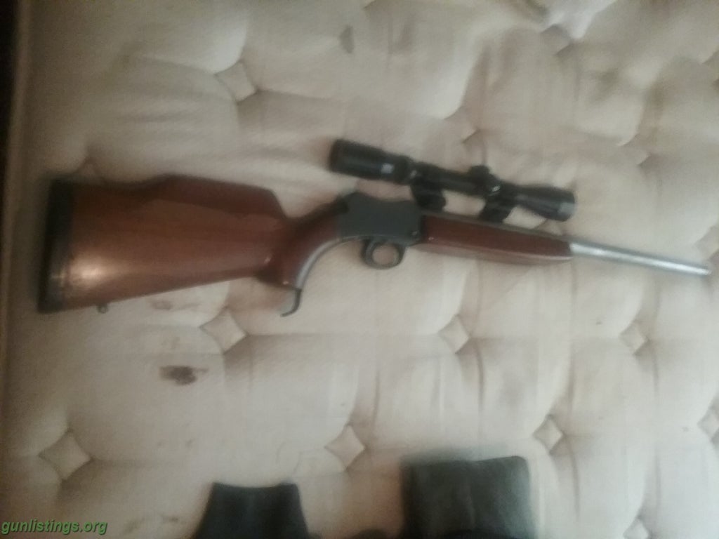 Rifles Custom BSA Martini Single Shot Rifle