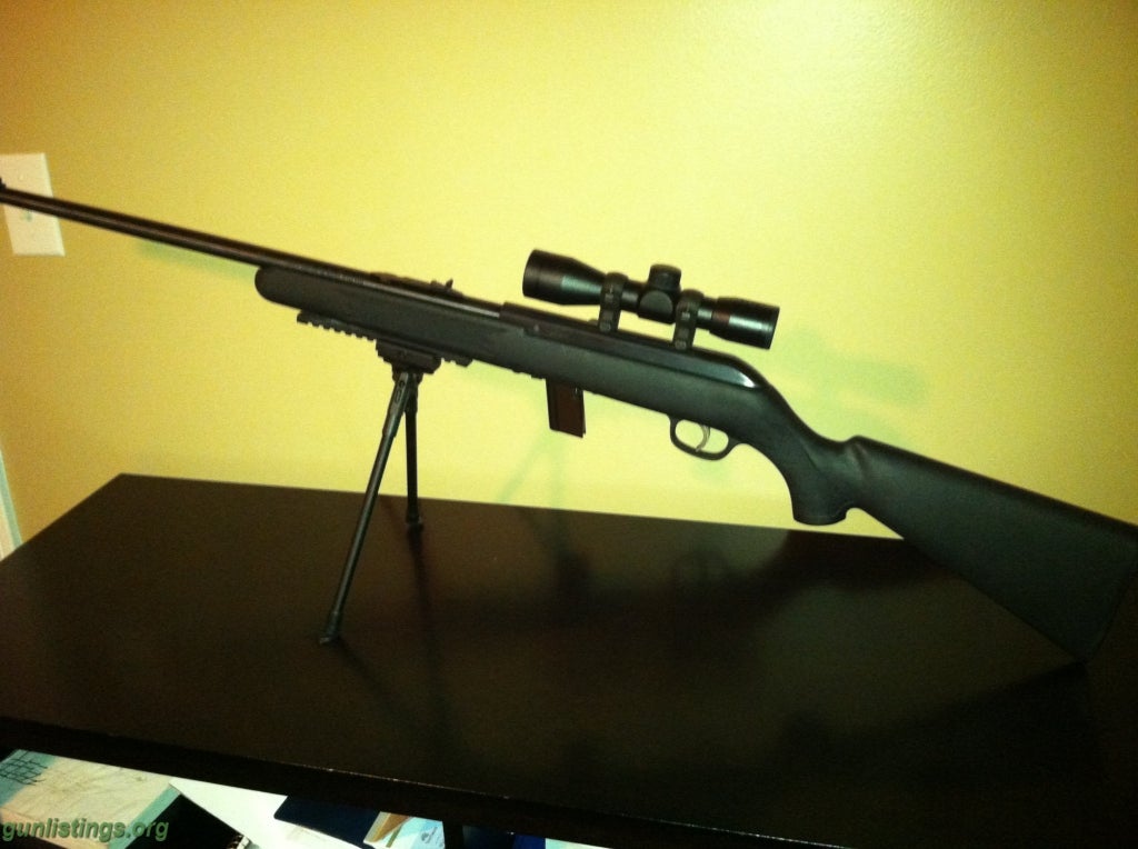 Rifles Custom Savage 64f .22lr