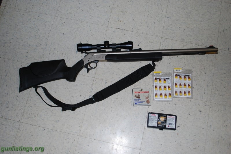 Rifles CVA Optima 45 With Scope,ammo, And Everything Else