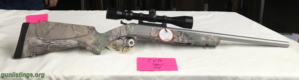 Rifles CVA Scout 44 Mag With Scope (SALE )