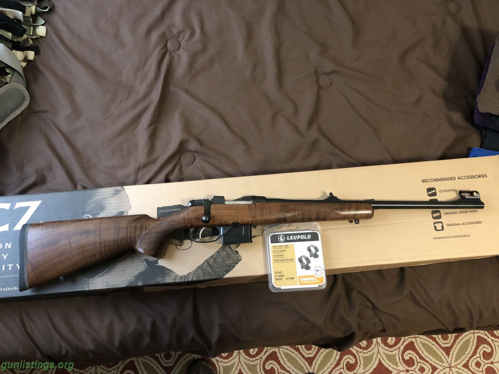 Rifles Cz 527 7.62x39