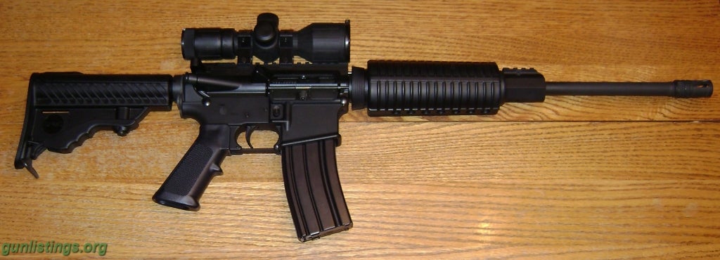 Rifles DPMS AR-15 223 / 5.56  With Scope