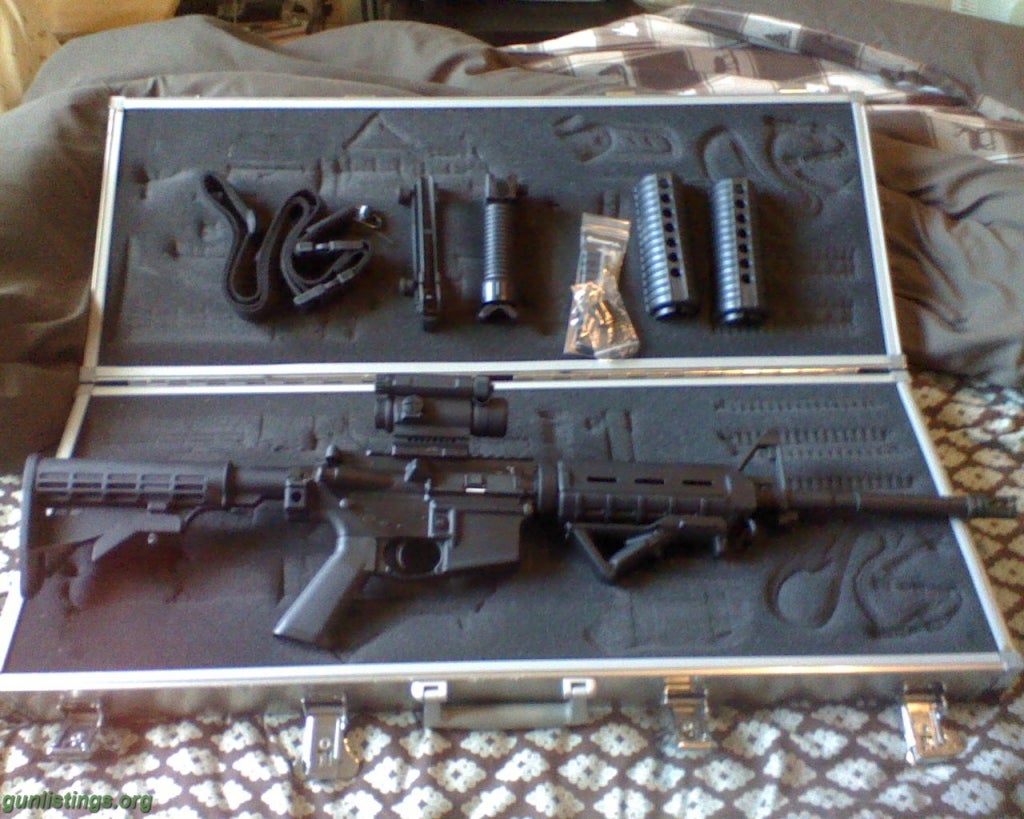 Rifles DPMS AR-15 W/Aimpoint Comp M4 And Accessories