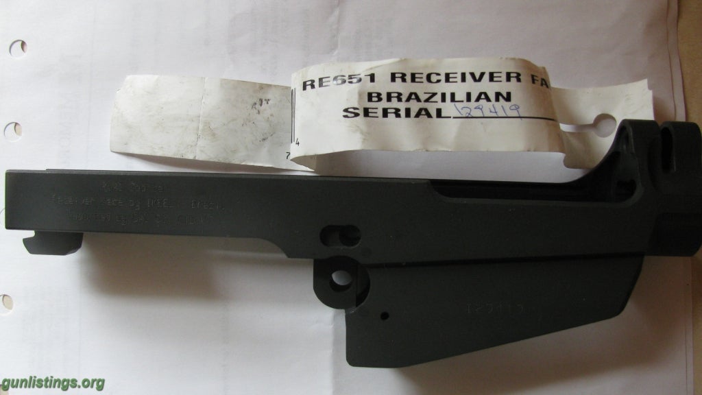 Rifles FAL IMBEL RECEIVER