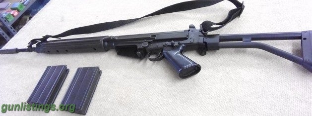 Rifles FN FAL Frabrique National Belgium Paratrooper