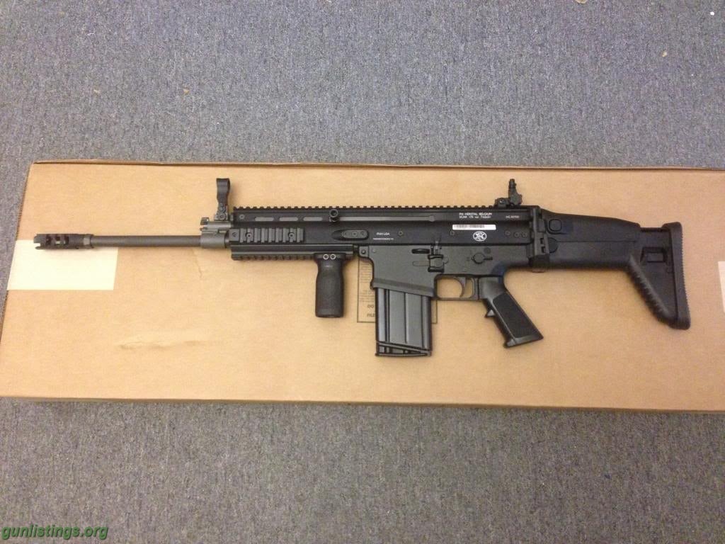 Rifles FNH SCAR 17S Black W/FORGRIP (NIB)