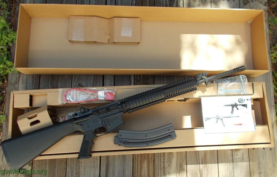 Rifles For Sale - Colt -- M16 SPR Rifle .22 LR Quad Rail /BUIS