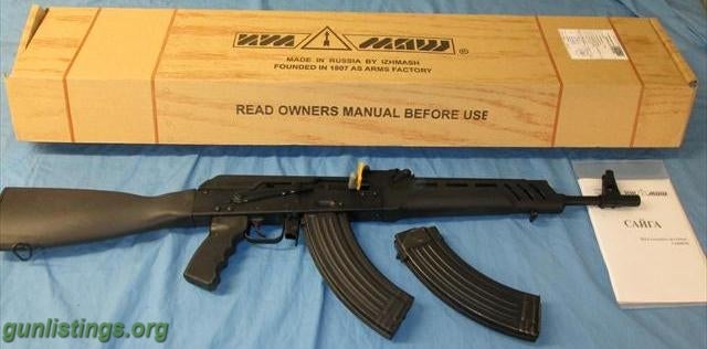 Rifles For Sale Original Early Russian Izhmash  Saiga AK-47.in