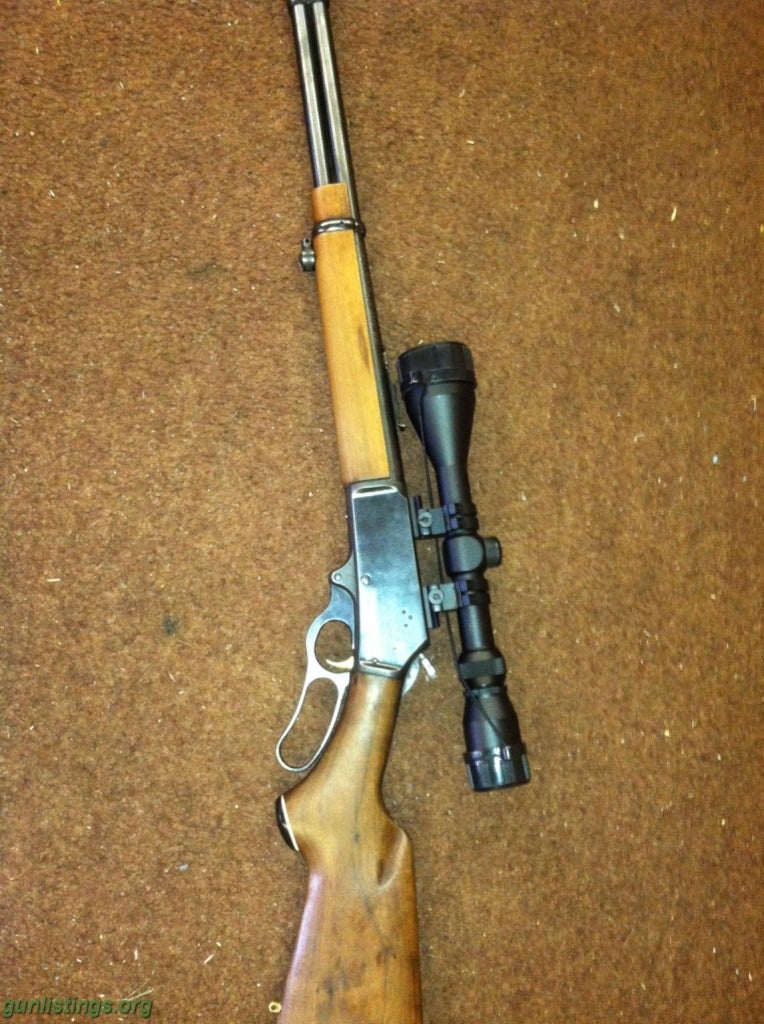 Rifles FS/FT Marlin 336 .35 Remington  Lever Action With Scope