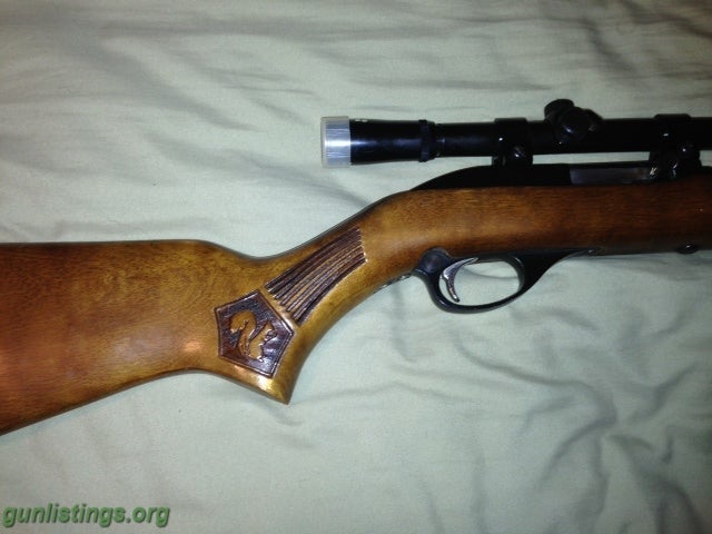 Gunlistings.org - Rifles Glenfield 60 W/ Squirrels On Stock & Glenfield ...