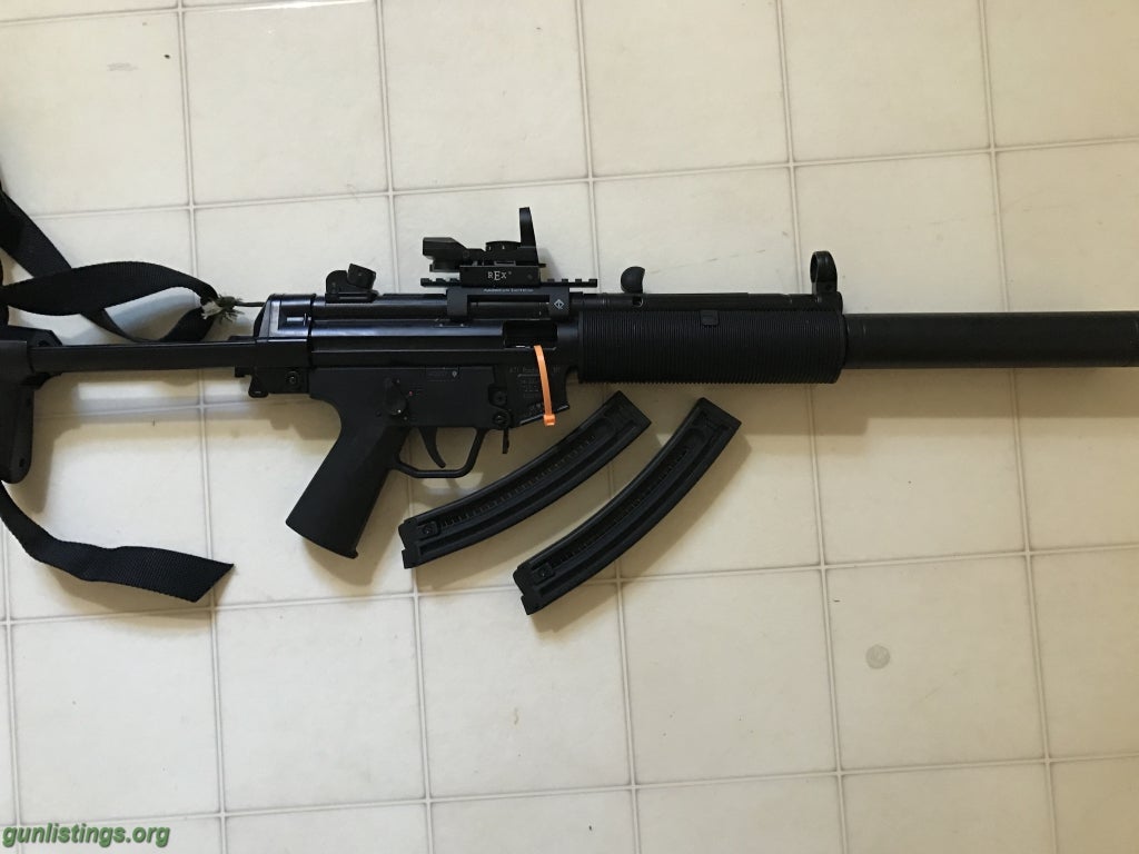 Rifles GSG 5 .22cal Mp5 Clone