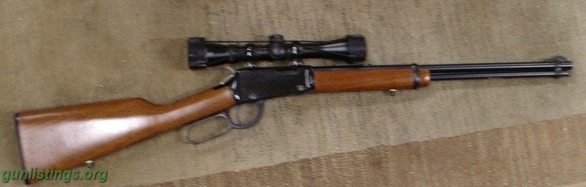 Rifles Henry 22 Lever Action W/scope