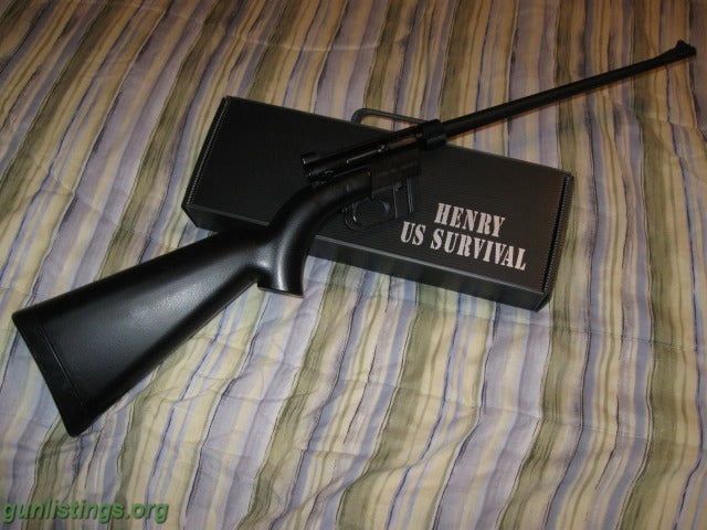 Rifles Henry AR-7 Black With Case