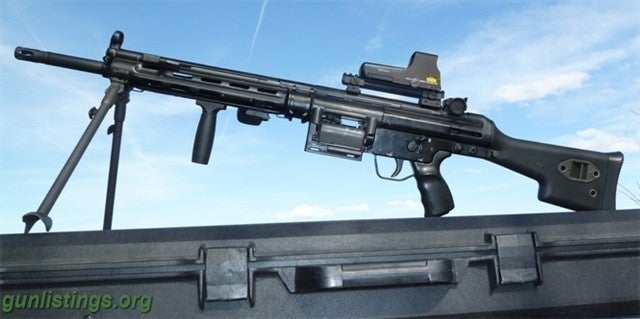 Rifles HK 21 EUG Semi-auto Belt Fed By RDTS .308